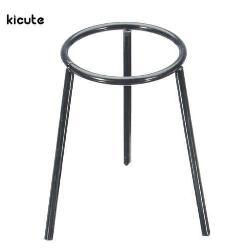 Lab Bunsen Burner Lab Tripod Cast Iron Support Stand Alcohol Lamp Tripod Laboratory School Educational Chemistry Equipment