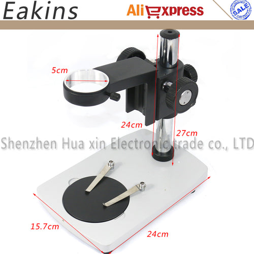 Metal CCD Industrial Camera Holder Upper and down regulation Digital Industry Lab Microscope Lens Table Stand Fixed Holder