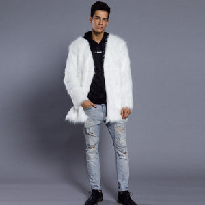 2017 Men Winter Warm Long Sleeve Outerwear Coat Waistcoat Jacket windbreak Sep2730