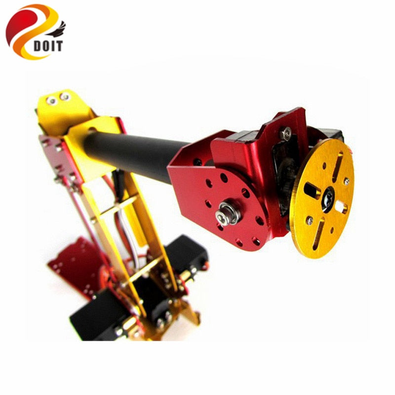 DOIT 6DOF Powered Desktop Parallel-mechanism Metal Robot Arm PalletPack Industrial Robot Arm