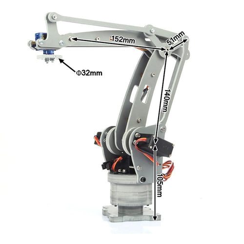 irb460 4-Axis Industrial Robot DIY Control Palletizing Robot Arm Model for Arduino UNO MEGA2560 with Power Supply + Controller