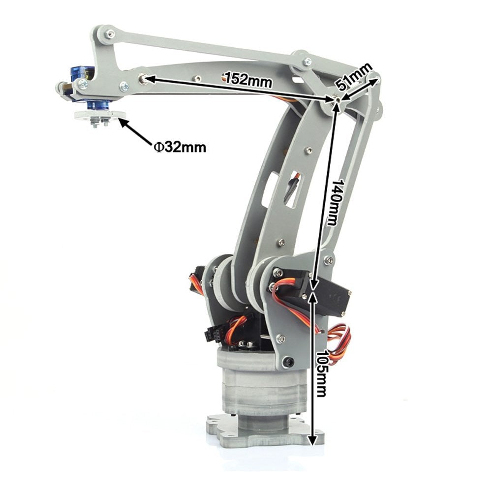 irb460 4-Axis Industrial Robot DIY Control Palletizing Robot Arm Model for Arduino UNO MEGA2560 with Power Supply + Controller