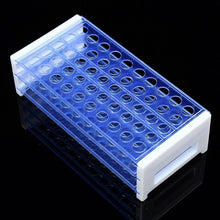 Load image into Gallery viewer, 1pc 3 Layers Mayitr Plastic Lab Test Tube Rack Holder Centrifugal Pipe Stand for 13/16/18mm Wide Test Tube With 40/50 Hole