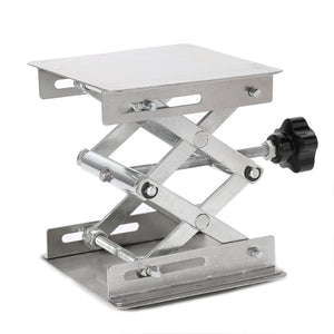 4x4" Scientific Lab Jack Stainless Steel Lifting Platform Stand Rack Scissor Lifter W329