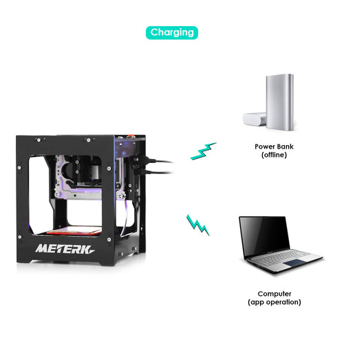 Meterk 1000mW Mini USB Laser Engraver Printer DIY Engraving Machine