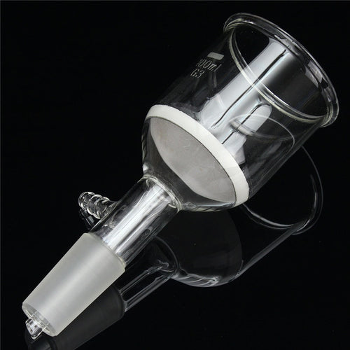 100ml Filter Funnel Buchner 24/40 Joint Buchner Funnel Lab Glassware  Filtration Device School Educational Lab Supplies