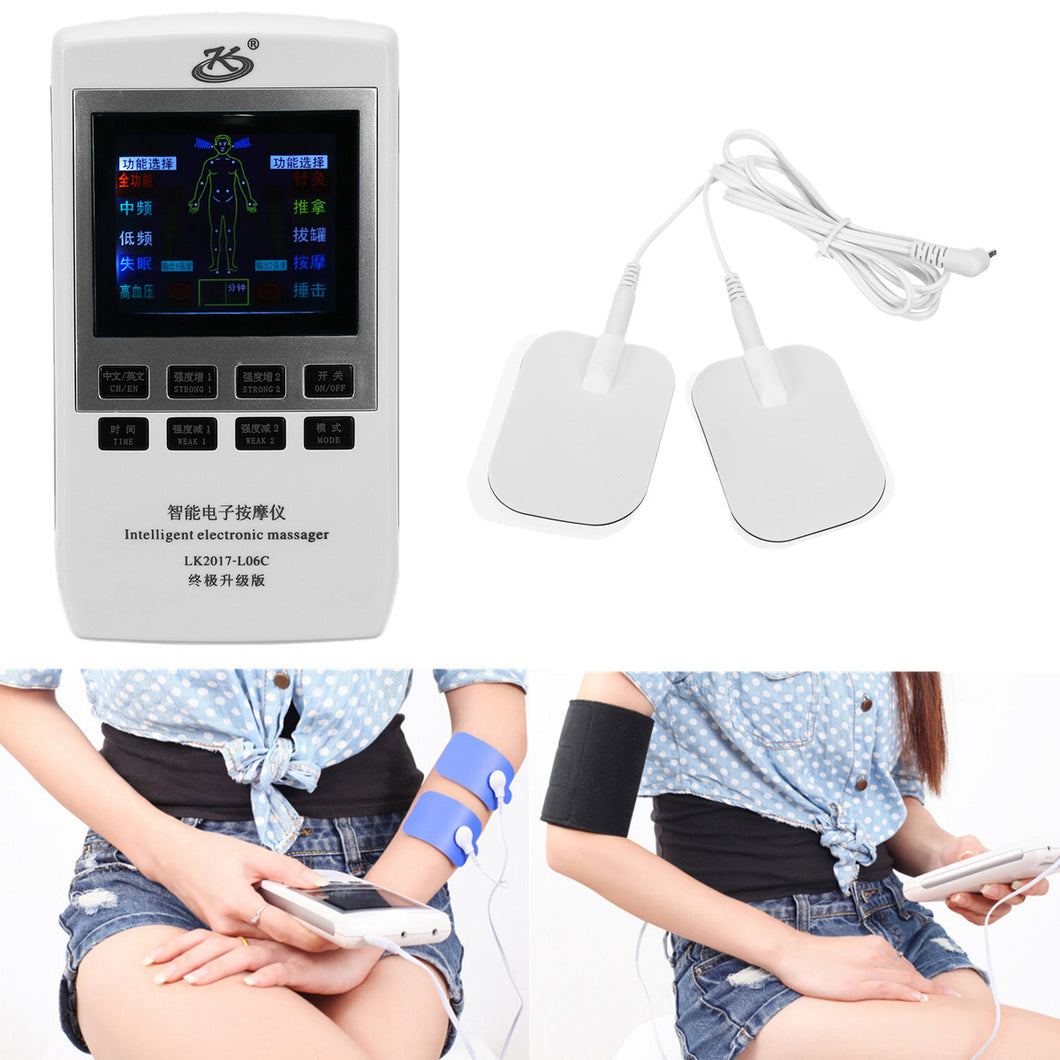 TENS EMS Pain Relief Machine Massager Medical Physiotherapy Muscle Stimulator
