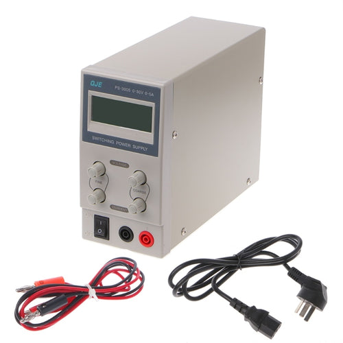 DC 0-30V 0-5A 3 Digit Lab Power Supply Adjustable Switch Current Voltage Regulator #0604