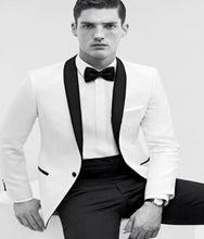 Load image into Gallery viewer, New gold satin Groom Tuxedo 2017 men Suit Custom Made Groomsman Mens Wedding Prom Suits Bridegroom terno masculino Jacket+Pants)
