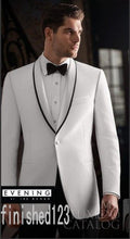 Load image into Gallery viewer, New Arrival One Button Gold Satin Groom Tuxedos Groomsmen Mens Wedding Suits Prom Bridegroom (Jacket+Pants+Girdle+Tie) NO:363