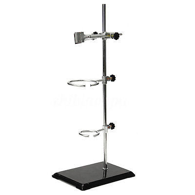 High Lab Bracket Retort Support Stands Platform Clamp Flask Alcohol Bottle Tube