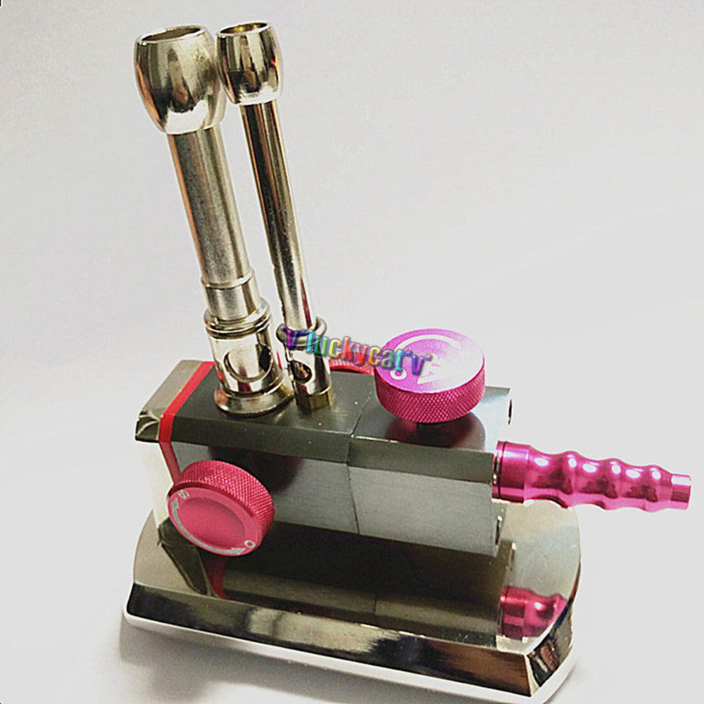 Dental Lab Micro Bunsen Burner Rotatable Gas Propane Light Tool Double Tube