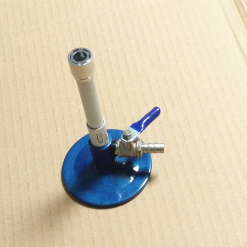 1PC New Dental Lab Dentist Natural Single Tube Gas Light Bunsen Burner For Lab Wax Department Technician Tool