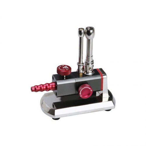 Micro Gas Propane Light Bunsen Burner Double Tube Rotatable Dental Lab Equipment