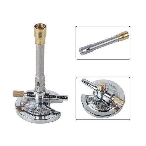 Laboratory Bunsen Burner Made Of Alloy and Brass