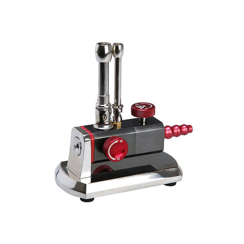 1Pc Micro Bunsen Burner Double Tube Rotatable Gas Propane Light Dental Lab Equipment