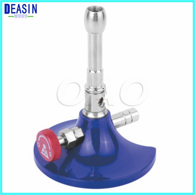 Dental Equipment Single Tube Double Tube Dental Gas Light Bunsen Burner Alone Duct Gas Lights for Dental Laboratory