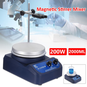 200W 50HZ Magnetic Stirrer With Hotplate Digital Mixer Heating Plate Control 110V/220V