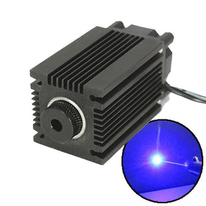 1600mW 445nm 12V Blue Laser Module w/ Heatsink For CNC Laser Cutter Engraver