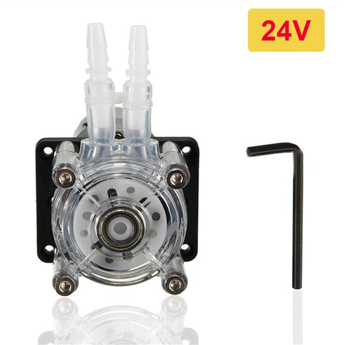 24V 400ml/min  Peristaltic Pump Dosing Pump Vacuum Aquarium Lab Analytical Water