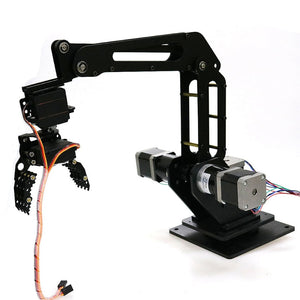 3 dof Industrial Robot Arm Mechanical Manipulator with Gripper for 3d Printer Writing Laser engraving with Stepping Motor