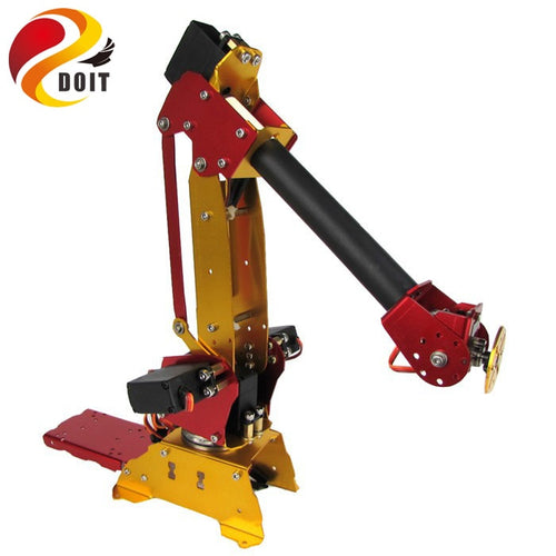 DOIT 6DOF Powered Desktop Parallel-mechanism Metal Robot Arm PalletPack Industrial Robot Arm