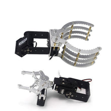 Load image into Gallery viewer, 1set 2 DOF Industrial Robot Arduino Arm Mechanical Metal Clamp Claw Mount Hand Kit for DIY Remote control Robot Toy #RBP087