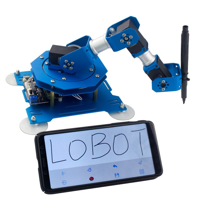 2018 Drawing Robot Writing Robot Industrial Robot Arm Mobile Phone APP Bluetooth Remote Control Robot Toy